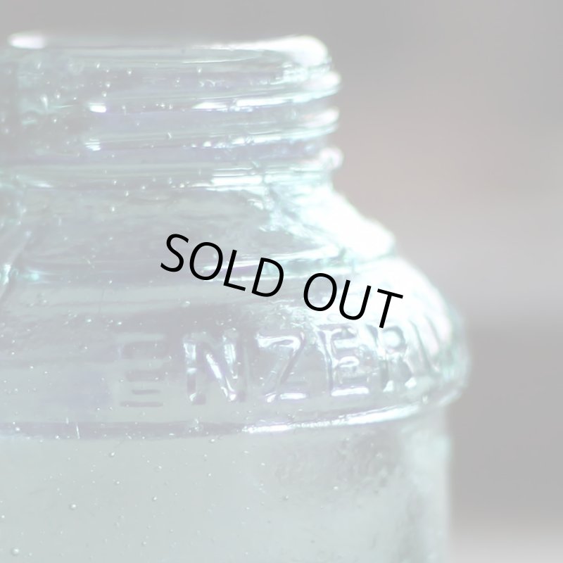 画像7: ヴィンテージガラス瓶インクボトルAngel・ENZERU｜昭和戦前ガラスボトル (7)