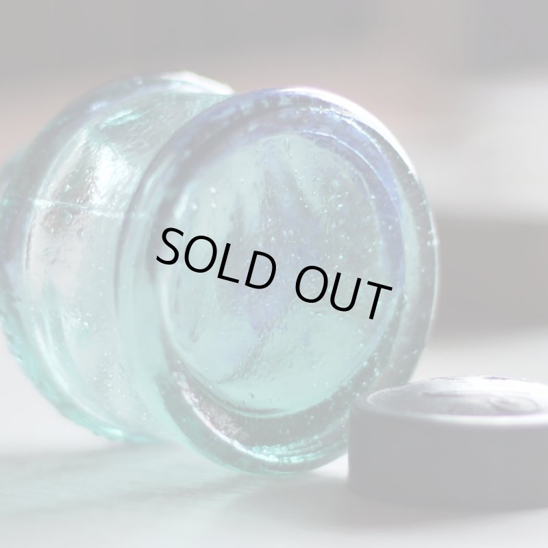 画像20: ヴィンテージガラス瓶インクボトルAngel・ENZERU｜昭和戦前ガラスボトル (20)