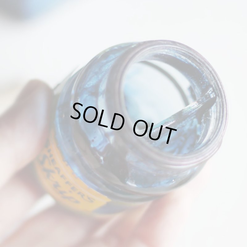 画像14: USAヴィンテージガラスインクボトル2oz｜sheaffer skrip ink bottleガラス瓶RC-35 (14)