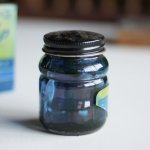 画像5: USAヴィンテージガラスインクボトル2oz｜sheaffer skrip ink bottleガラス瓶RC-35 (5)