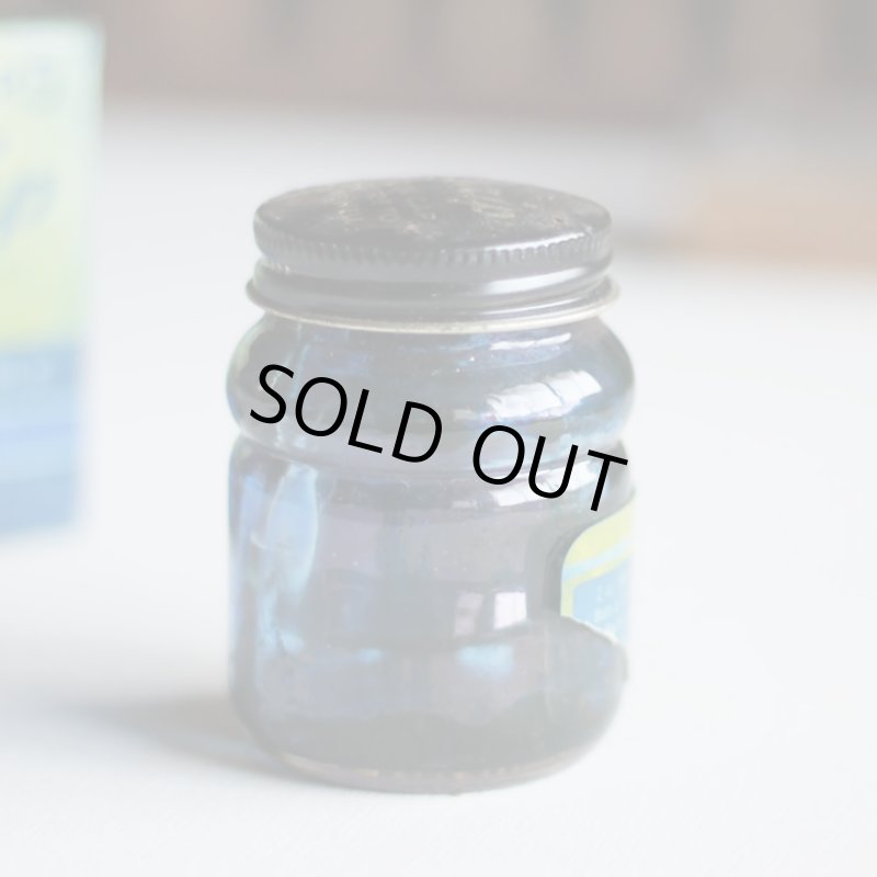 画像5: USAヴィンテージガラスインクボトル2oz｜sheaffer skrip ink bottleガラス瓶RC-35 (5)