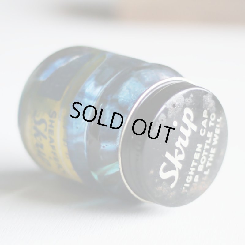 画像9: USAヴィンテージガラスインクボトル2oz｜sheaffer skrip ink bottleガラス瓶RC-35 (9)