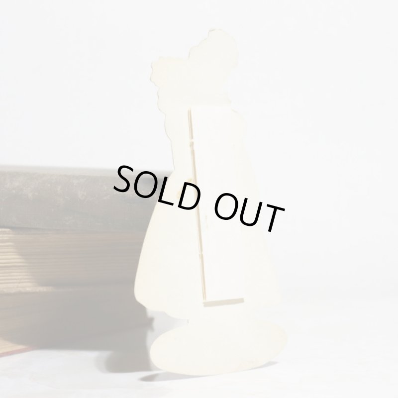 画像6: USAヴィンテージエフェメラ紙もの・ドレスを着た女の子プリンセス｜アンティーク (6)