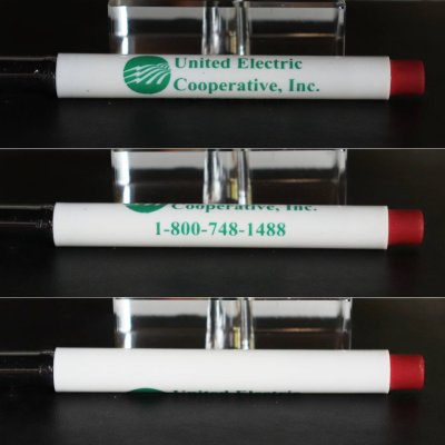 画像2: バレットペンシル弾丸型アドバタイジング鉛筆｜USAアメリカン雑貨United Electric Cooperativ,Inc