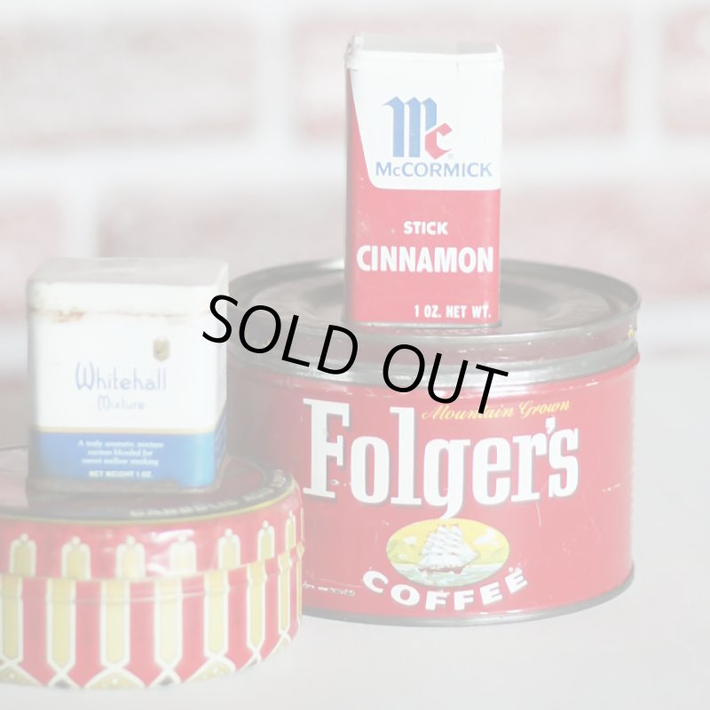 画像12: USAヴィンテージティン缶アドバタイジング｜コーヒー珈琲Folger's COFFEE1948 (12)