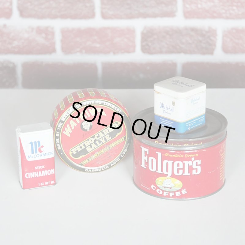 画像11: USAヴィンテージティン缶アドバタイジング｜コーヒー珈琲Folger's COFFEE1948 (11)