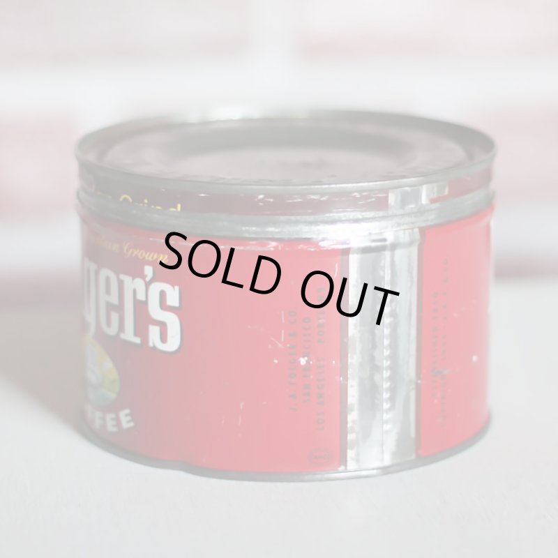 画像3: USAヴィンテージティン缶アドバタイジング｜コーヒー珈琲Folger's COFFEE1948 (3)