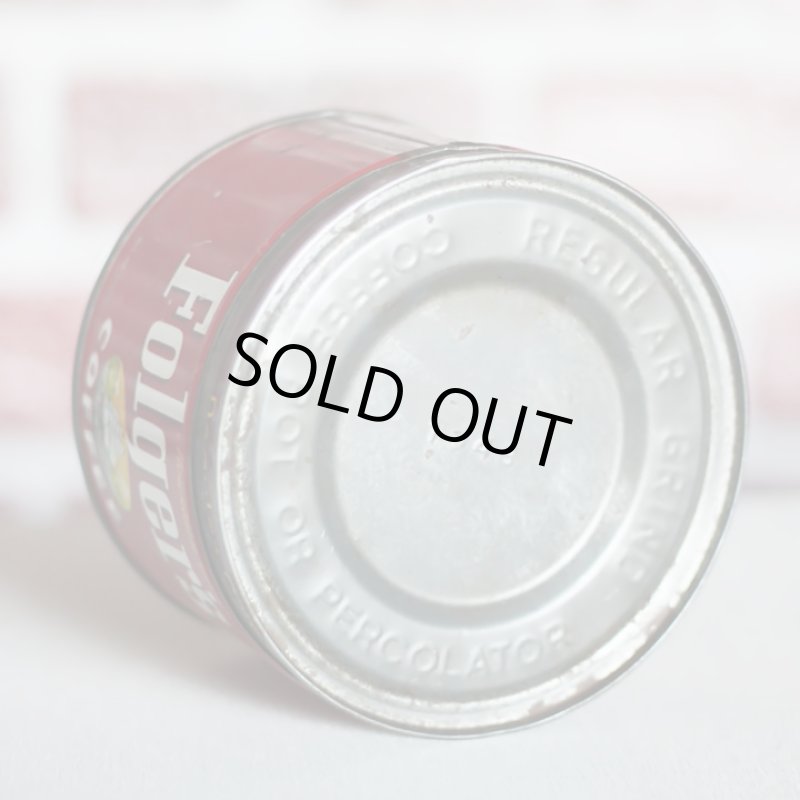 画像4: USAヴィンテージティン缶アドバタイジング｜コーヒー珈琲Folger's COFFEE1948 (4)