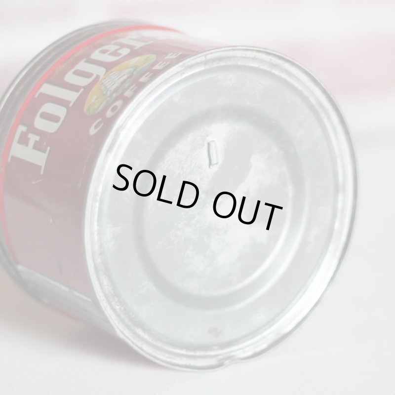 画像5: USAヴィンテージティン缶アドバタイジング｜コーヒー珈琲Folger's COFFEE1948 (5)