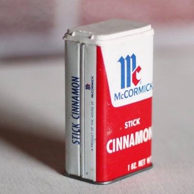 画像1: USAヴィンテージティン缶アドバタイジング｜スパイスMcCormick Stick Cinnamon