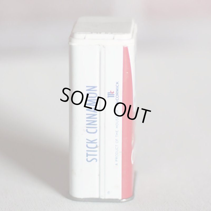 画像6: USAヴィンテージティン缶アドバタイジング｜スパイスMcCormick Stick Cinnamon (6)