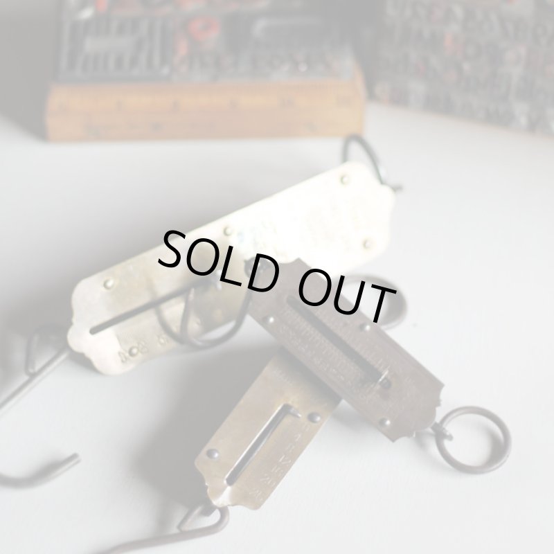 画像11: USAヴィンテージハンギングスケール｜量りポケットバランスOXWALL SCALE SPRING POCKET BALANCE (11)