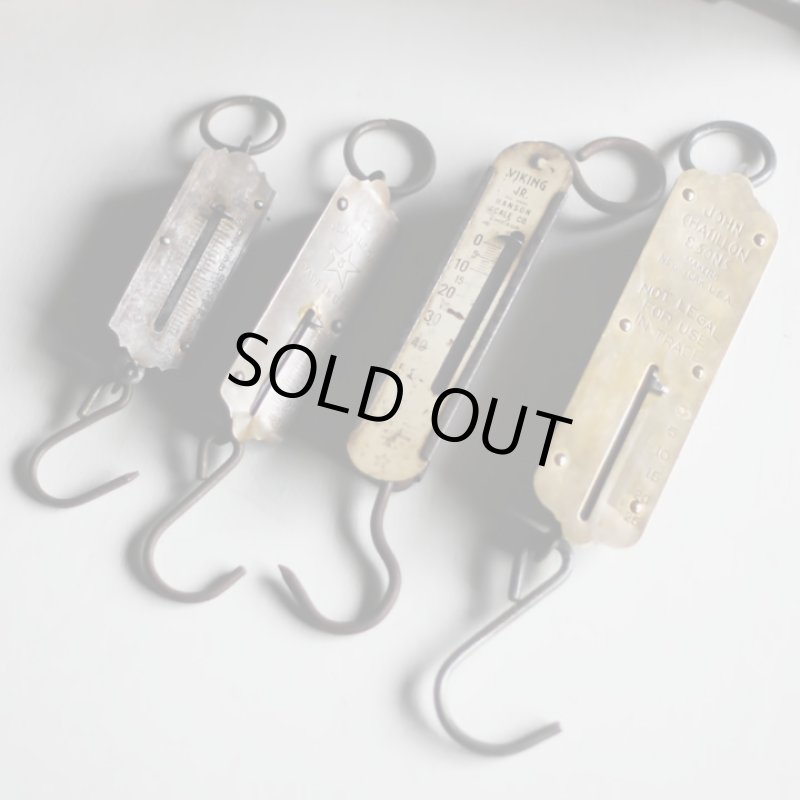 画像14: USAヴィンテージハンギングスケール｜量りポケットバランスOXWALL SCALE SPRING POCKET BALANCE (14)