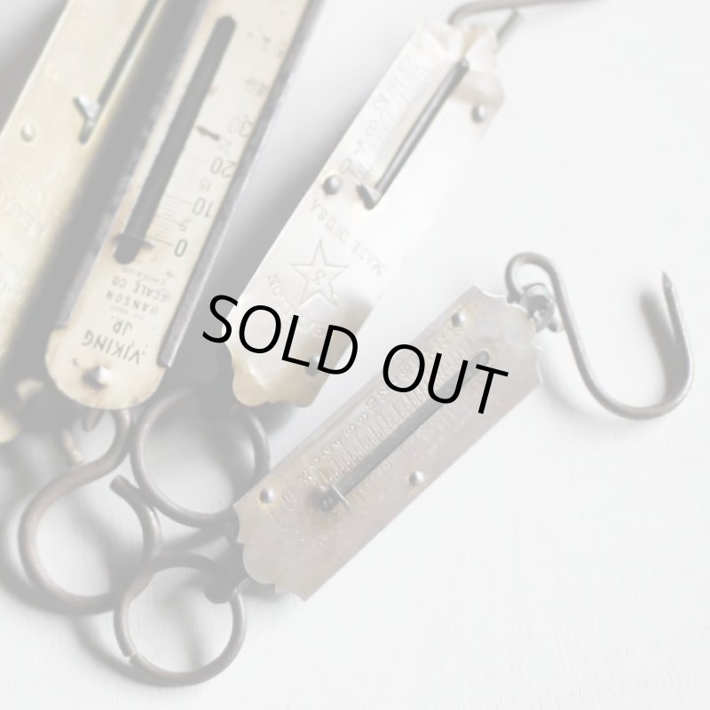 画像12: USAヴィンテージハンギングスケール｜量りポケットバランスOXWALL SCALE SPRING POCKET BALANCE (12)