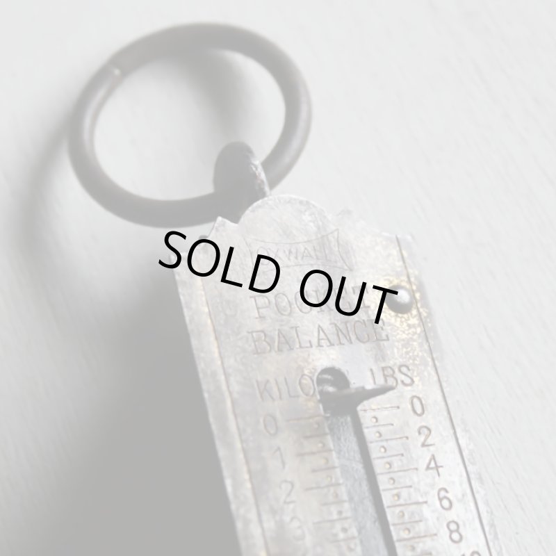 画像8: USAヴィンテージハンギングスケール｜量りポケットバランスOXWALL SCALE SPRING POCKET BALANCE (8)