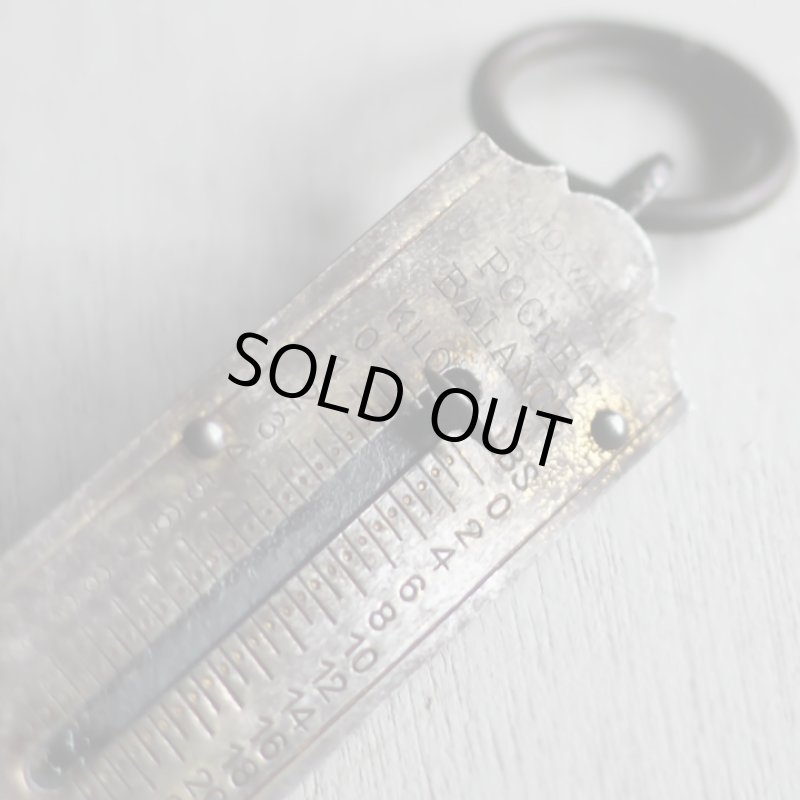 画像7: USAヴィンテージハンギングスケール｜量りポケットバランスOXWALL SCALE SPRING POCKET BALANCE (7)