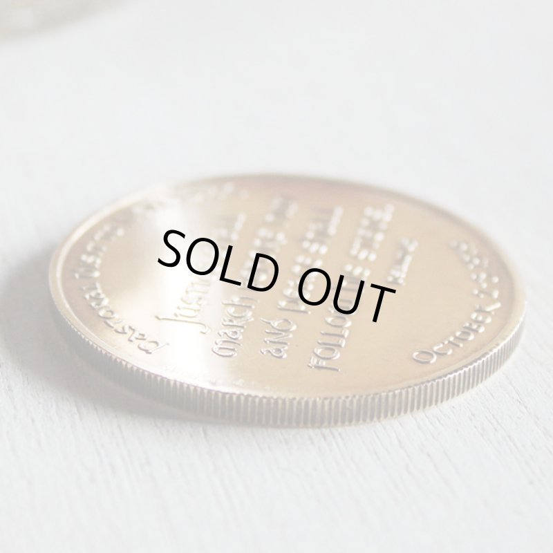 画像5: ヨハネ・パウロ2世1979年ニューヨーク訪問記念コイン｜カトリック教会教皇メダル (5)