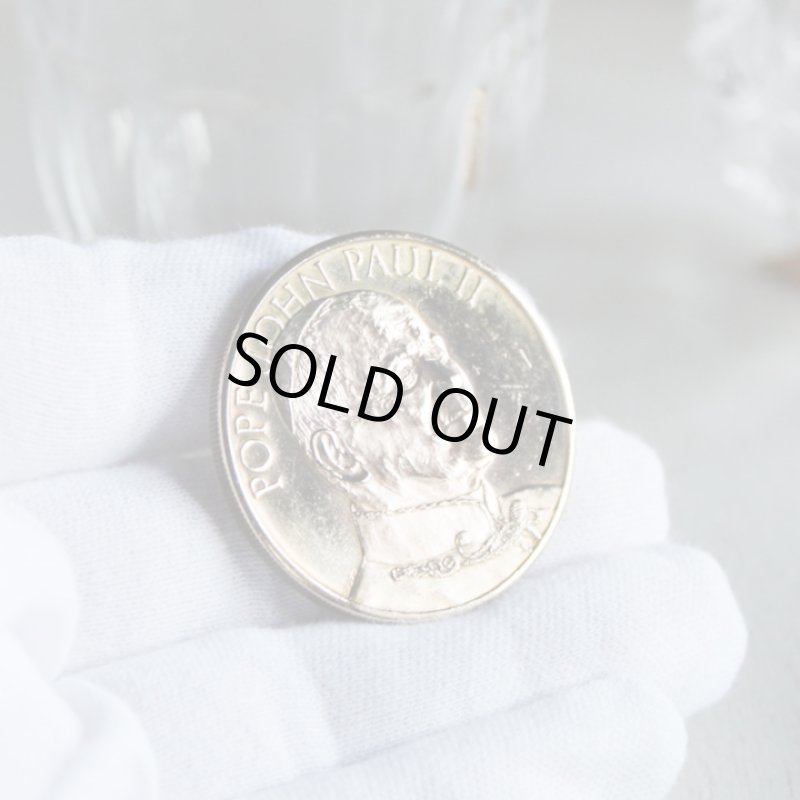 画像7: ヨハネ・パウロ2世1979年ニューヨーク訪問記念コイン｜カトリック教会教皇メダル (7)