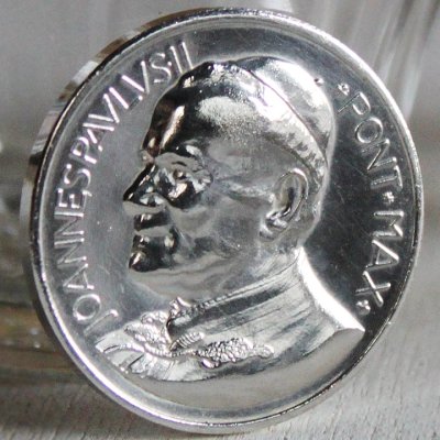 画像1: バチカン市国ヨハネ・パウロ2世ポケットトークン硬貨コイン｜サンピエトロ大聖堂メダル