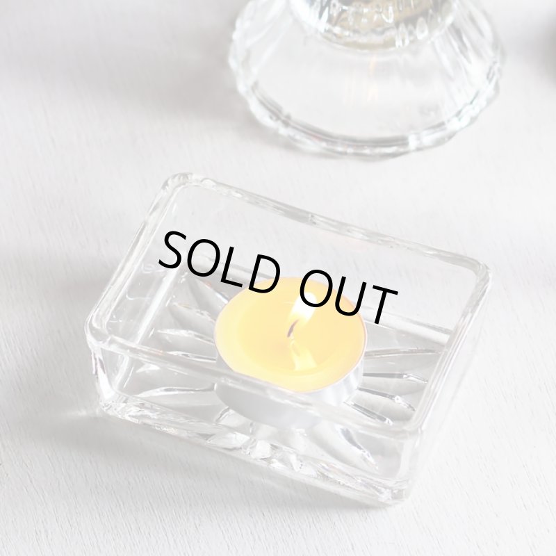 画像8: アメリカヴィンテージカットグラスガラストレイ｜アンティーク小物入れ小皿 (8)