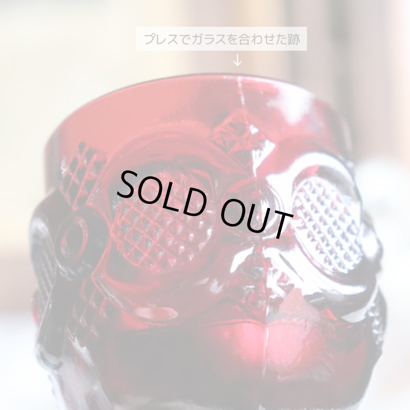 画像7: アメリカヴィンテージAVONケープゴットミニワイングラスゴブレットルビーレッド｜アンティークカットグラス (7)