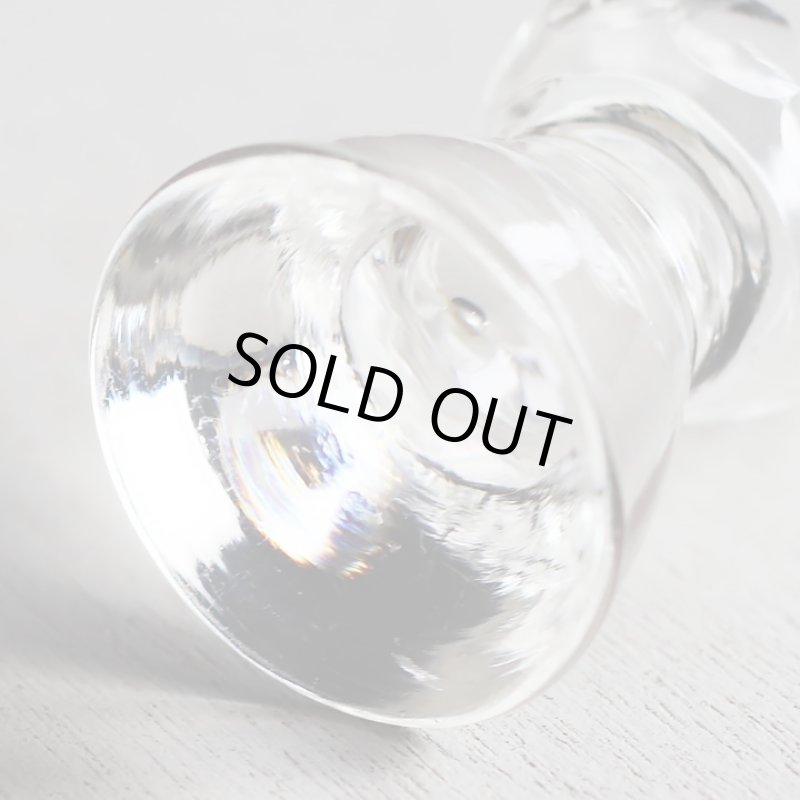 画像5: アメリカヴィンテージクリアカットガラスショットグラス|アンティークエッチング切子 (5)