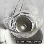 画像9: アメリカヴィンテージクリアカットガラスショットグラス|アンティークエッチング切子 (9)