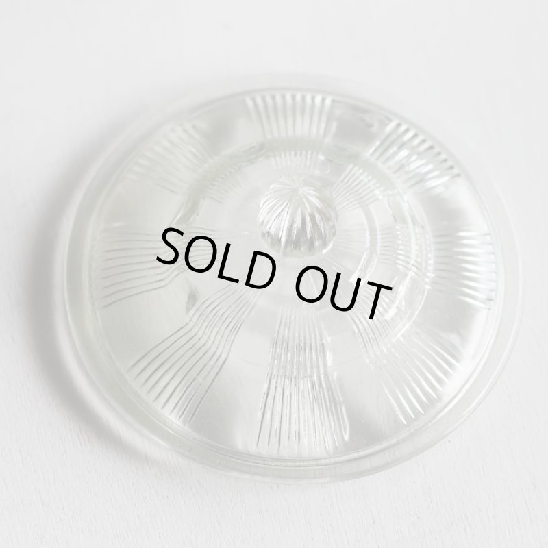 画像9: ヴィンテージガラスの小物入れキャンディポットアクセサリーケース｜S.G.F.戦前アンティーク硝子容器昭和レトロ (9)