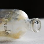 画像14: アメリカヴィンテージガラスボトル薬瓶２本組｜メディスンボトルアンティーク雑貨グラス (14)