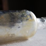 画像16: アメリカヴィンテージガラスボトル薬瓶２本組｜メディスンボトルアンティーク雑貨グラス (16)