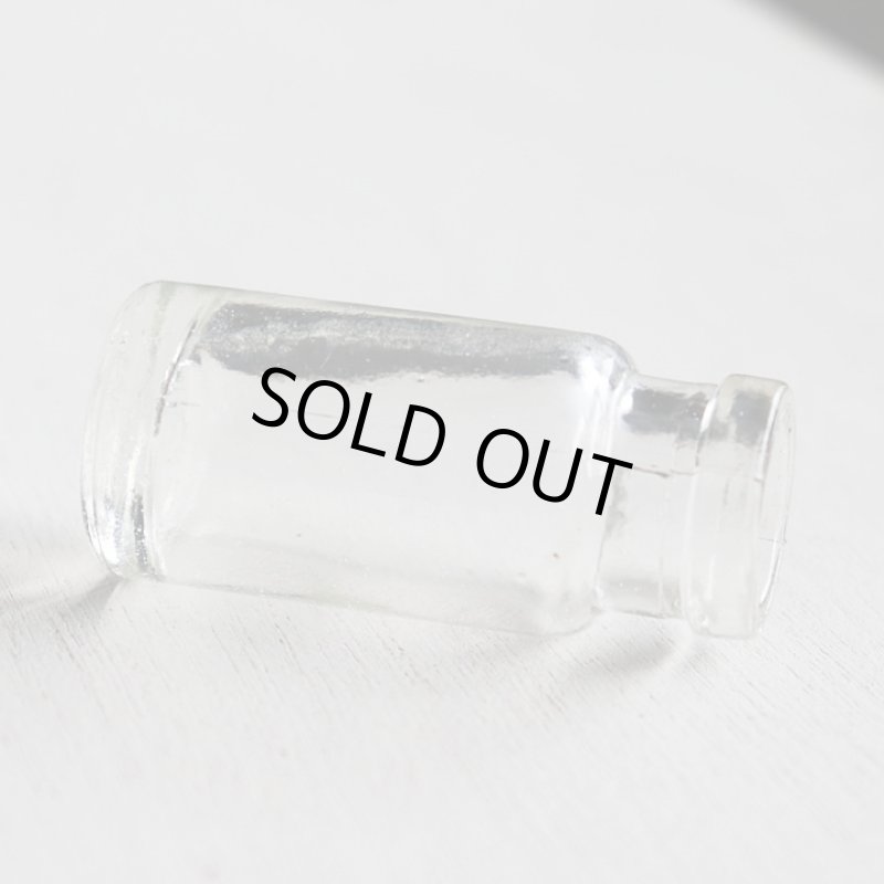 画像10: アメリカヴィンテージガラスボトル大小２本組｜アンティーク雑貨グラス薬瓶メディスンボトル (10)