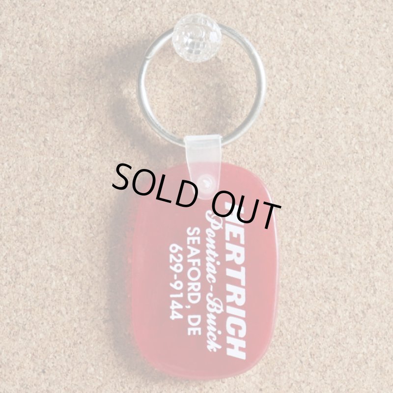 画像3: USAアドバタイジングHERTRICHポンティアック車販売店USEDキーホルダー｜アメリカン雑貨ビンテージアメ車 (3)