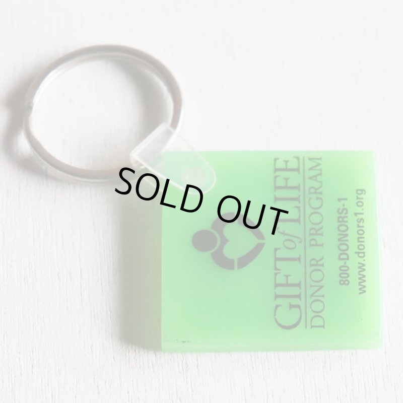画像2: USAアドバタイジングUSEDキーホルダー骨髄ドナーバンクGIFT of LIFE｜アメリカン雑貨 (2)