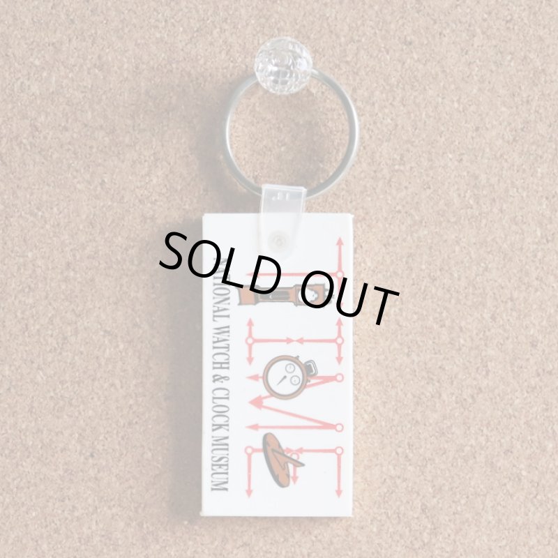 画像3: USAアドバタイジングUSEDキーホルダー国立時計博物館｜ヴィンテージアメリカン雑貨コロンビア (3)