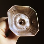 画像17: ITALYイタリアヴィンテージブラスキャンドルスナッファー用スタンド真鍮製蝋燭火消し｜アンティーク (17)
