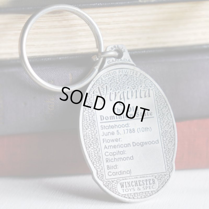 アメリカン雑貨キーホルダー｜VIRGINIAバージニア鹿お土産
