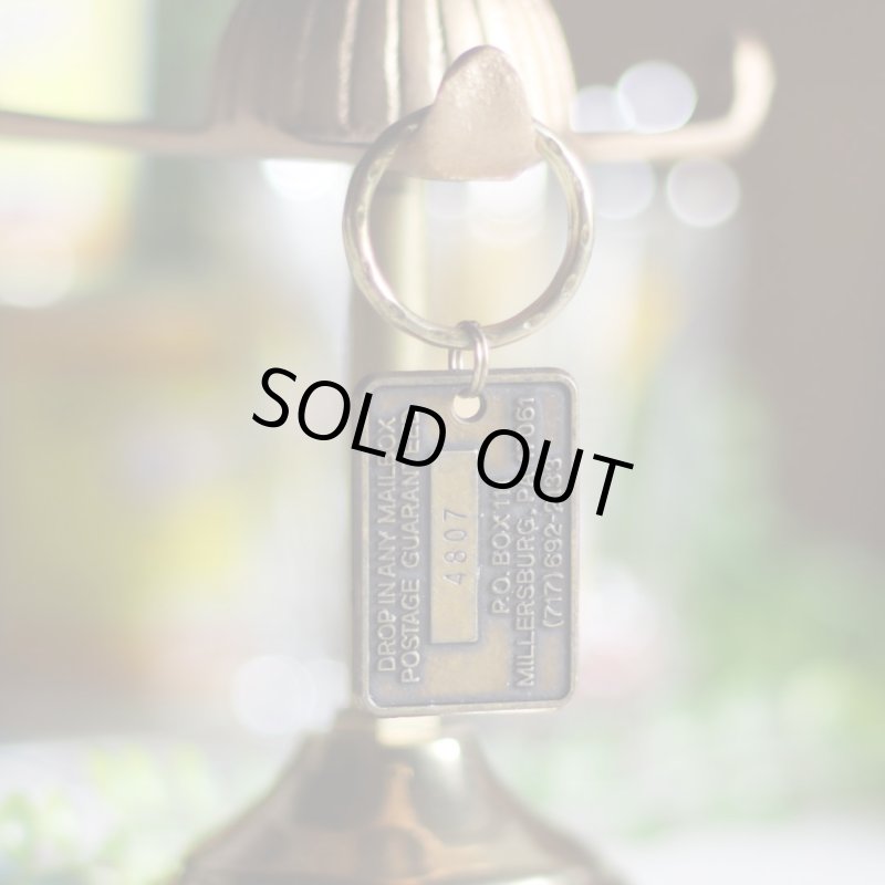 【4807】アメリカン雑貨ホテルタグキーホルダー｜モーテルキーホルダーPENN Pals 私書箱