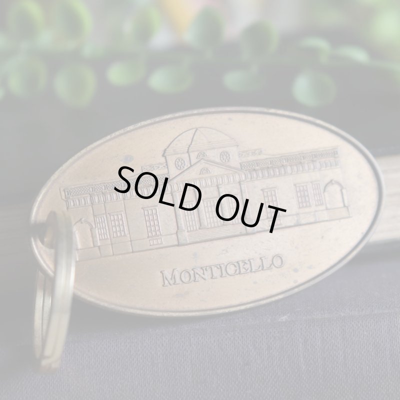 アメリカン雑貨キーホルダーお土産｜MONTICELLO世界遺産モンティチェロ・バージニア