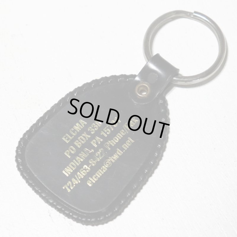 【黒】アメリカン雑貨USEDアドバタイジングキーホルダーCHRIST'S MINISTRIES｜USA米国ヴィンテージノベルティキーチェーン