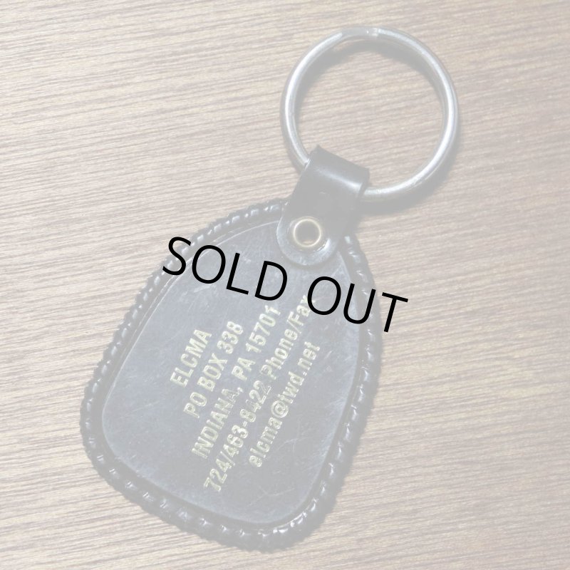 【黒】アメリカン雑貨USEDアドバタイジングキーホルダーCHRIST'S MINISTRIES｜USA米国ヴィンテージノベルティキーチェーン