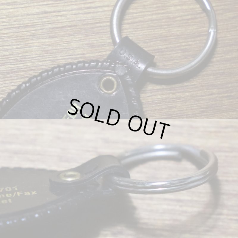 【黒】アメリカン雑貨USEDアドバタイジングキーホルダーCHRIST'S MINISTRIES｜USA米国ヴィンテージノベルティキーチェーン