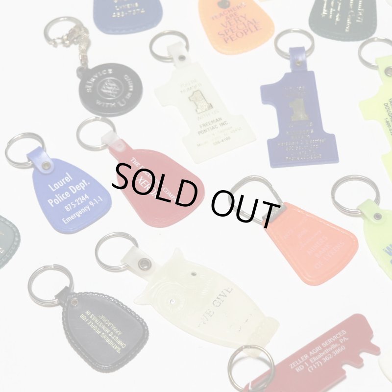 【黒】アメリカン雑貨USEDアドバタイジングキーホルダーCHRIST'S MINISTRIES｜USA米国ヴィンテージノベルティキーチェーン