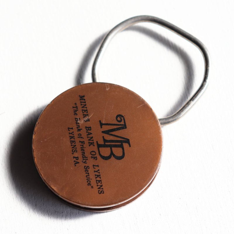 アメリカン雑貨｜USAヴィンテージキーホルダー・インディアンヘッドセント・ペニー硬貨・銀行ノベルティRARE COIN SHOWRINGS