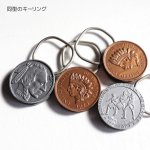 アメリカ米国U.S.A.レアコインシリーズヴィンテージキーホルダー・硬貨・銀行ノベルティRARE COIN SHOWRINGS