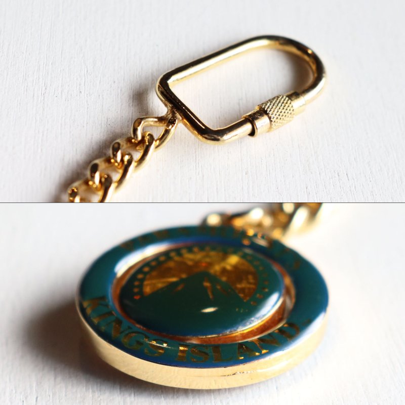 アメリカン雑貨|USAコレクティブルキーホルダーPARAMOUNT'S KINGS ISLAND観光お土産スーベニア