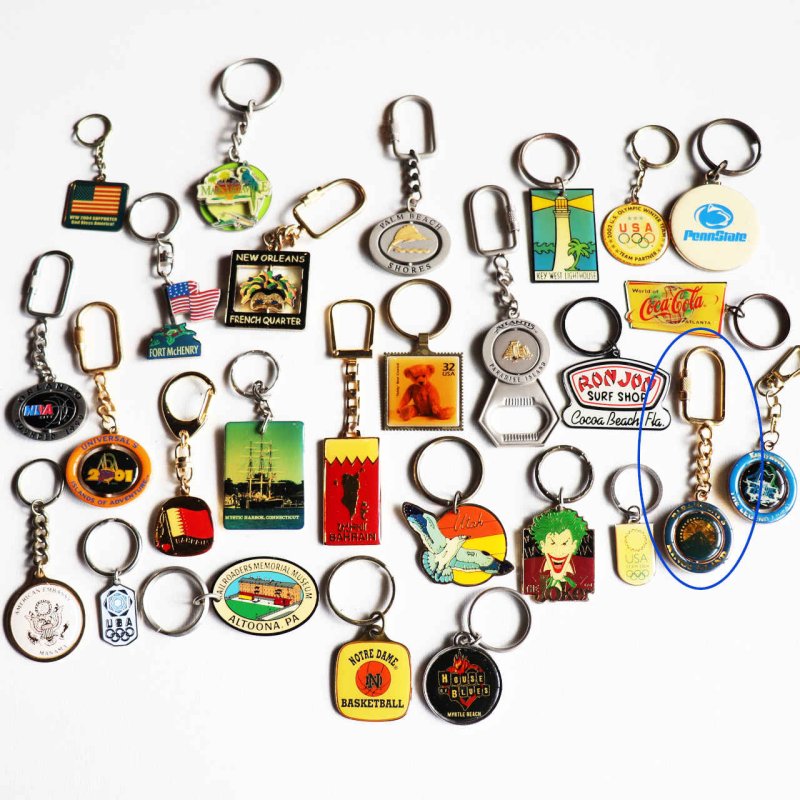 アメリカン雑貨|USAヴィンテージキーホルダー・アンティークキーリング