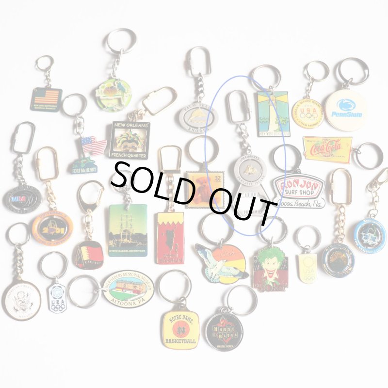 アメリカン雑貨・コレクティブルキーホルダー・USAヴィンテージキーリング