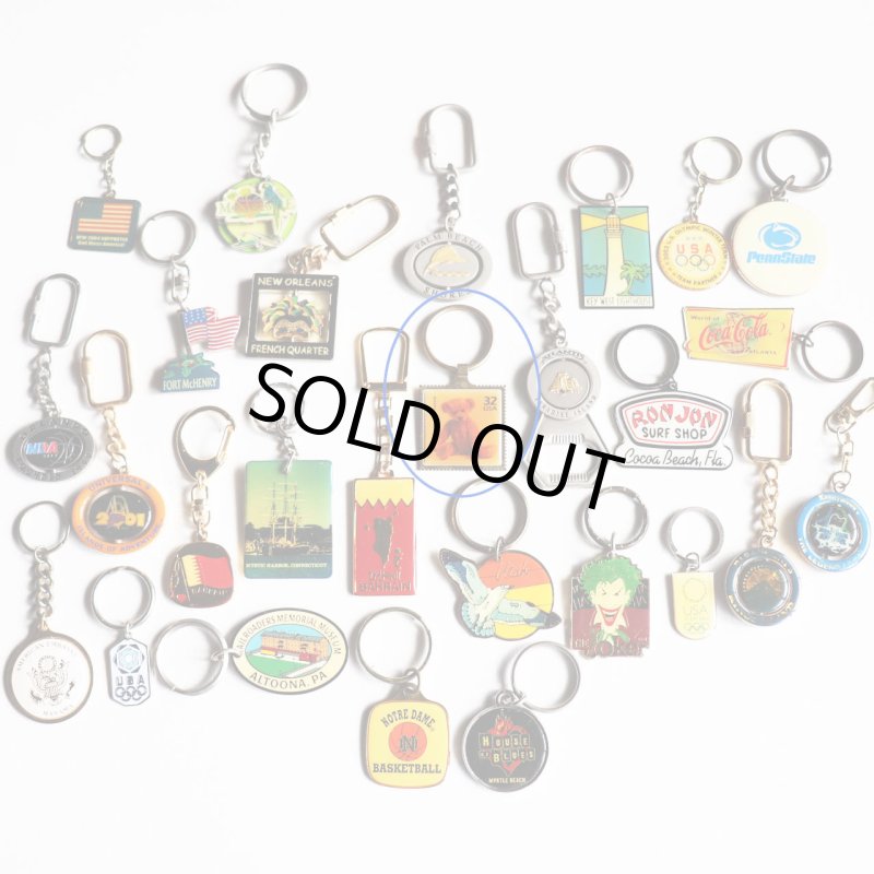 アメリカン雑貨・USAヴィンテージ・コレクティブルキーホルダー・キーリング