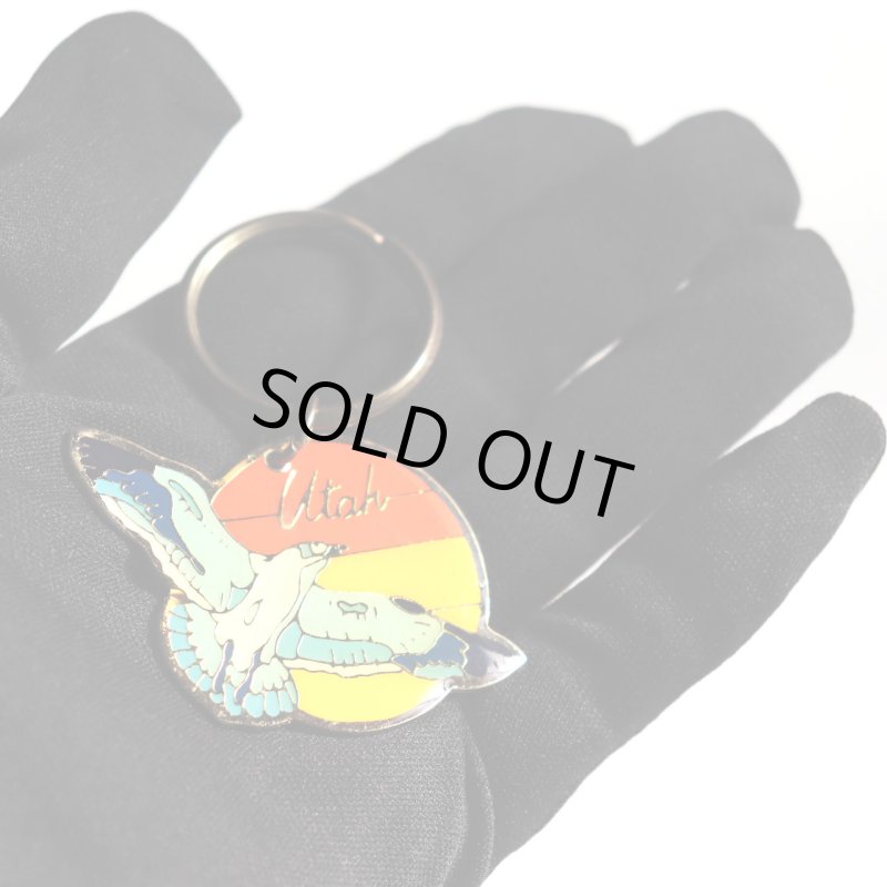 アメリカン雑貨｜USAコレクティブルキーホルダーUtah米国ユタ州・カリフォルニアカモメ・観光・スーベニアお土産