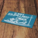 USAヴィンテージクラシックカーショーダッシュボードプラークST.MARY'S AUTO SHOW & WHEELS青緑|アメリカン看板